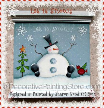 Let It Snow ePattern by Sharon Bond - PDF DOWNLOAD